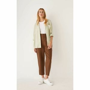Frank and Oak Linen Barrel Pant